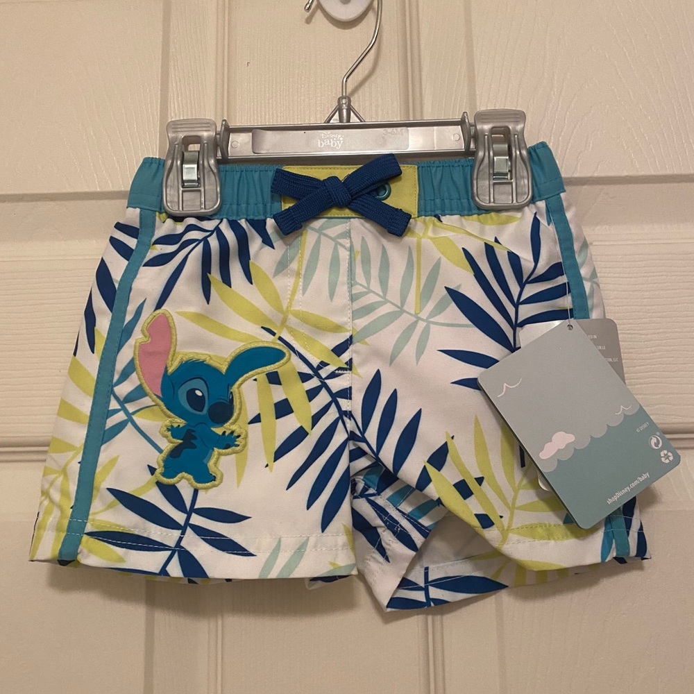 Stitch swimming trunks